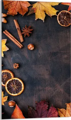 Immagine prodotto di Piastra di copertura del fornello 30x52 copertura del piano cottura in ceramica alzatina in vetro tagliere deco, foglie d'autunno