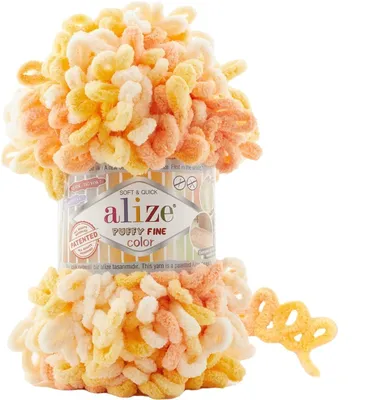 Produktbild von Alize Puffy Fine Color 6467 Strickgarn