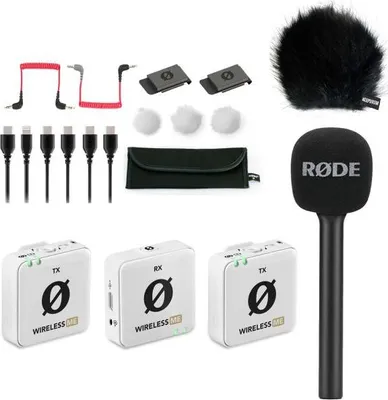 Obrázok produktu pre Rode Wireless ME Dual Wireless Microphone White Interview Set 1 BK
