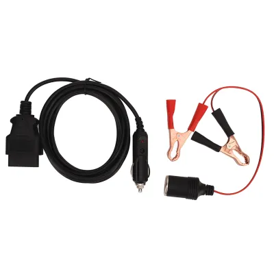 Zdjęcie produktu dla Oszczędzacz pamięci OBD2 z klipsem, uniwersalny plug-and-play, gniazdo zapalniczki 12 V, kabel zasilania awaryjnego ECU