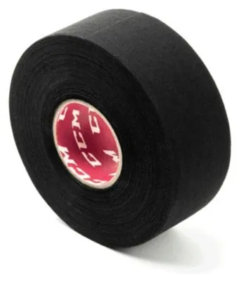Produktbild von CCM TAPE CLOTH Eishockey Tape Zubehör Senior - Hochwertiges Schlägertape Gewebeband, Farbe:Black, Größe:36MM