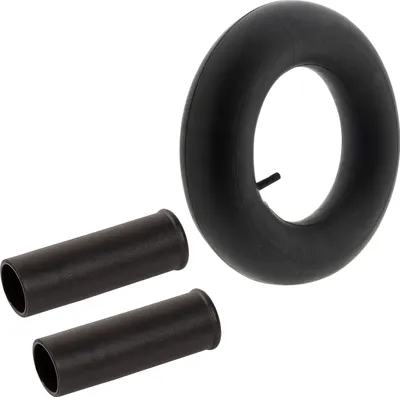 Produktbild von Schlauch für Schubkarrenrad 4.80 / 4.00-8 + 2 x Griffe für Schubkarre 31,3 mm