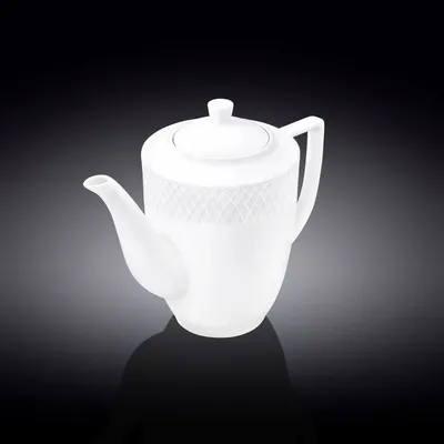 Produktbild von Wilmax Kaffeekanne 750 ml Weiß Porzellan WL-880111/1C
