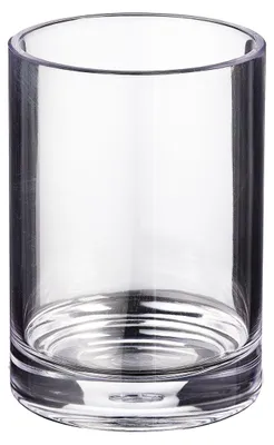 Productafbeelding van Transparante mondspoelbekers, 7,5 x 7,5 x 10 cm, set van 1