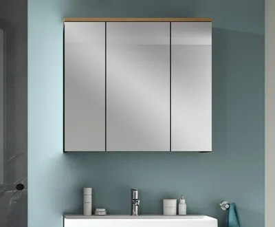 Produktbild von Spiegelschrank Canu | Artisan Eiche / Basalt grau | ohne Leuchte