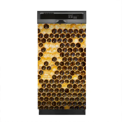Produktbild von Magnete Dekorative 45x80 cm Küche Magnetmatte Spülmaschine - Honigwabe mit Honig