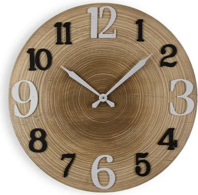 Image de Horloge murale Versa métal 4 x 60 x 60 cm