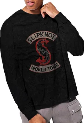 Produktbild von Slipknot - T-Shirt für Herren/Damen Uni  Langärmlig RO4899 (L) (Schwarz)