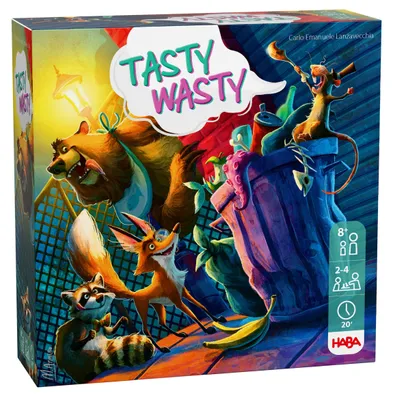 Produktbild von HABA Tasty Wasty – Witziges Karten- & Würfel-Zockerspiel für die ganze Familie a