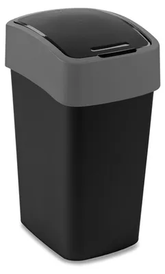 Immagine prodotto di Curver Cestino per rifiuti Flip Bin 25 l grigio morbido
