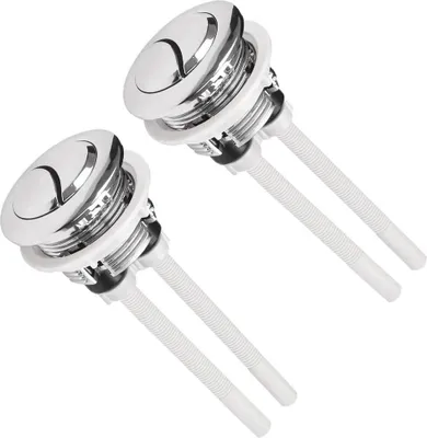 Obrázek produktu pro x univerzální 38 mm splachovací tlačítka na WC, páka na WC, splachovací tlačítko na WC, dvojité splachovací tlačítko na WC pro splachování WC