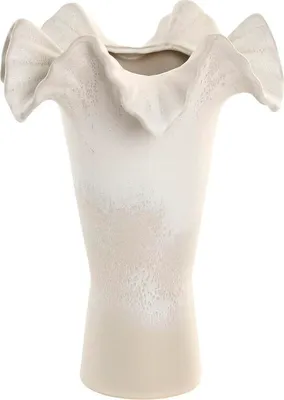 Obrázek produktu pro Home ESPRIT bílá keramická váza 26 x 26 x 33 cm