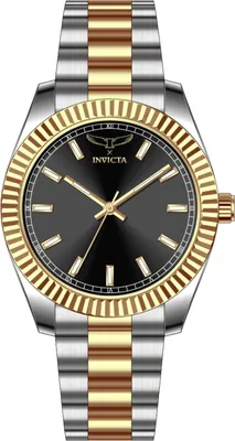 Produktbild von Invicta Specialty 69011 Herren Uhr - Quartz Bewegung - Metall mit Schwarz Zifferblatt - 40 mm