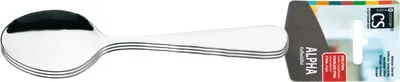 Produktbild von ALPHA Kaffeelöffel, 14 cm, Edelstahl rostfrei 18/10