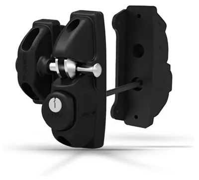 Obrázok produktu pre Safetech Hardware: Dvojstranný závor pre bránu s 2 nezávislými západkami