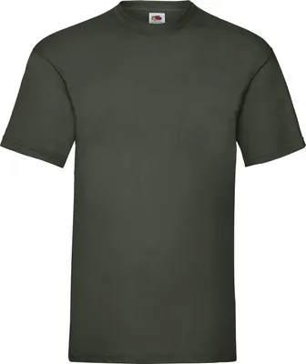 Produktbild von Fruit of the Loom 61-036-0 | Valueweight Herren T-Shirt - Farbe: Black - Größe: XXL