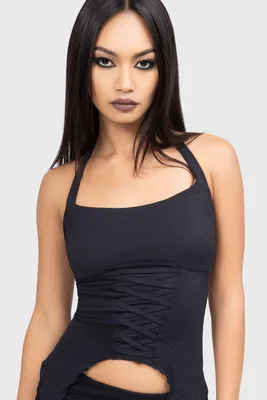 Obrázok produktu pre KILLSTAR Top - Dark Dahlia XXL