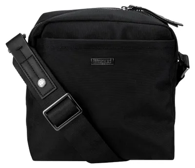 Produktbild von Kleine Umhängetasche für Herren, schwarze Schultertasche
