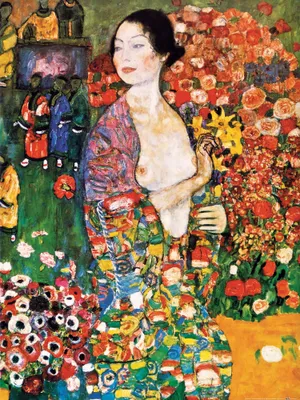 Obrázek produktu pro Gustav Klimt art print obraz - Tanečnice, 1916 (80 x 60 cm)