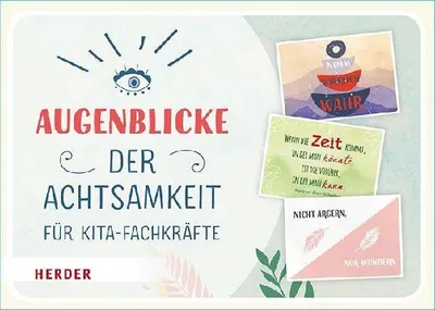 Produktbild von Augenblicke der Achtsamkeit für Erzieherinnen und Erzieher