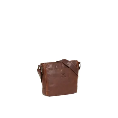 Immagine prodotto di MUSTANG Pelle borsa a tracolla Catania Leather Crossbody Bag Brown marrone