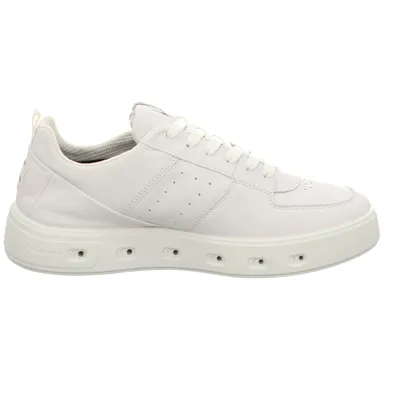 Produktbild von Ecco Damen Schnürschuhe Sportlich Gummisohle weiß