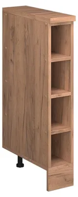 Image de Meuble sous pente Vicco Rion Chêne doré/Chêne doré 15x46cm sans pente, ouvert, Model 61838