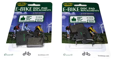 Produktbild von 2 Paar Kool-Stop E-Bike Bremsbeläge KS-D620E für Shimano BR-M485/495/575 Tectro