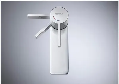Produktbild von Einhebel-Waschtischmischer D-NEO S EcoStart o Zugst-Ablaufgarn. chrom ohne Zugstangen-Ablaufgarnitur chrom