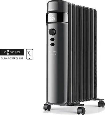 Image de Radiateur à bain d'huile connecté 2000w noir - Taurus Alpatec - AGADIR CONNECT 2000 -