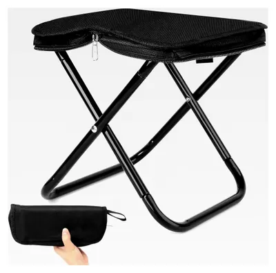 Produktbild von Faltbarer Campinghocker, tragbarer Klappstuhl für Outdoor-Aktivitäten