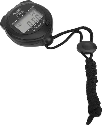 Produktbild von Elektronische digitale Sport Stoppuhr Timer klare Temperatur Zeitanzeige für Laufen Schwimmen Training