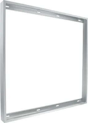 Immagine prodotto di Telaio di superficie in alluminio bianco per pannello LED 60x60 Eko-Light