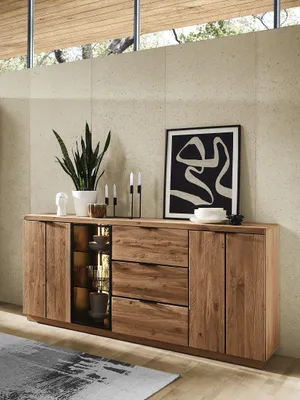 Produktbild von Sideboard HARPER WINBURG BHT 180x93x48 cm braun Kommode Bürokommode
