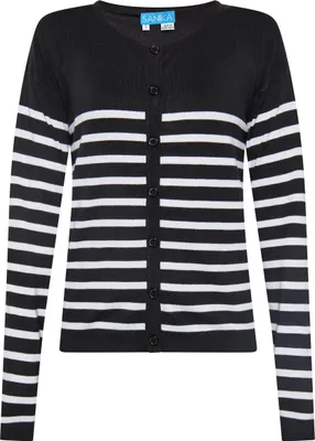 Immagine prodotto di SANIKA cardigan da donna - nero bianco, L