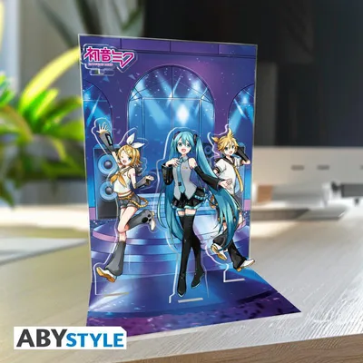 Produktbild von Hatsune Miku - Acryl® - Diorama - Miku & friends (16 cm)