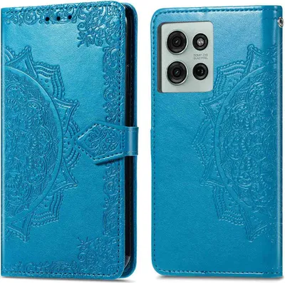 Produktbild von imoshion Mandala Klapphülle Motorola Moto G75 5G - Türkis