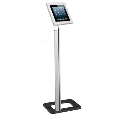Produktbild von NewStar TABLET-S100SILVER Stand für Tablet-PC - 4,99 kg TragfähigkeitDisplay Type Supported: - Bodenständer - Silber