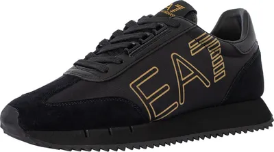 Produktbild von EA7 Seitliche Logo-Trainer, Schwarz 44 EU