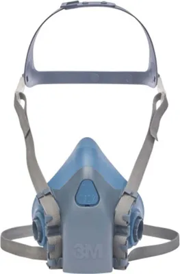 Produktbild von 3M Atemschutzmaske 7502 Silikon 136kg