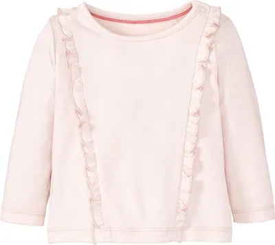 Produktbild von Lupilu Pure Collection Mädchen Langarmshirt 100% Baumwolle Rosa 62-68