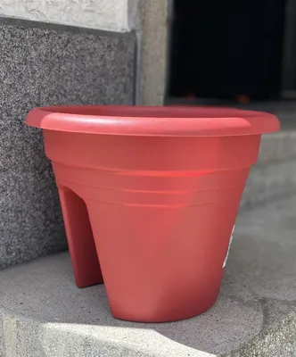 Image de Ebertsankey Bac à fleurs Pot de gel Mediterranean Ø30cm rouge/framboise