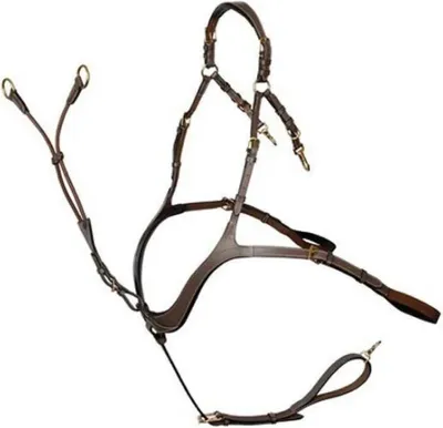 Produktbild von Harry´s Horse Deluxe Vorderzeug Braun Cob Braun Cob