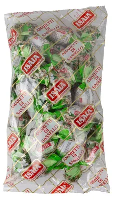 Zdjęcie produktu dla Isaia Amaretti Pistachio Cookies 500g – Chrupiące włoskie ciasteczka migdałowe