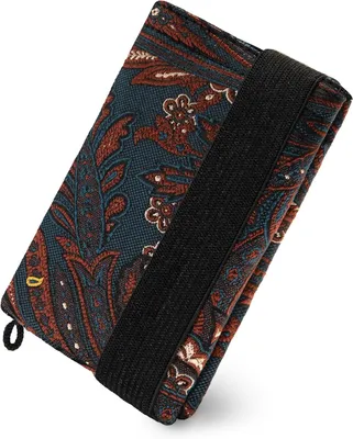 Produktbild von Slim Wallet mit RFID Schutz für Herren & Damen, schlanke Geldbörse mit 12 Kartenfächern, Bargeldfach, Schlüsselhalter, Portemonnaie, Kreditkartenetui