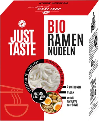 Zdjęcie produktu dla Just Taste - Organiczny makaron ramen - 300g