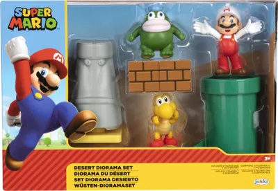 Zdjęcie produktu dla Zestaw 5 figurek Super Mario Diorama 6 cm