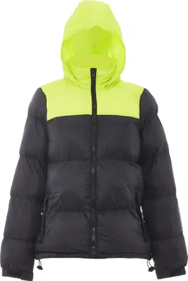 Produktbild von Tavite damen jacke - schwarz saure limette, XXL