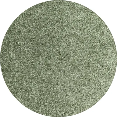 Zdjęcie produktu dla okrąg 200x200 (średnica) Kawałek wykładziny Velour Ultra oliwkowy okrąg