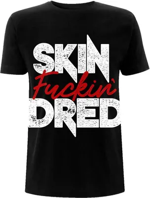 Produktbild von Skindred - "Skin Funkin' Dred" T-Shirt für Herren/Damen Uni RO13101 (XL) (Schwarz)